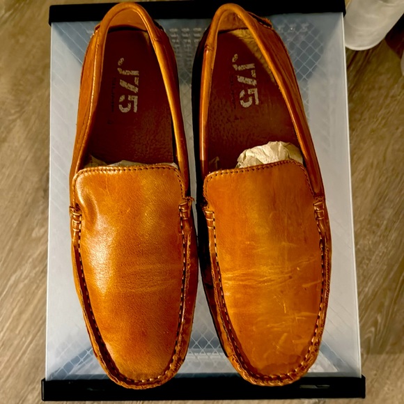 Size: 9.5, Light Brown, Dress shoes, J75 - Picture 4 of 4